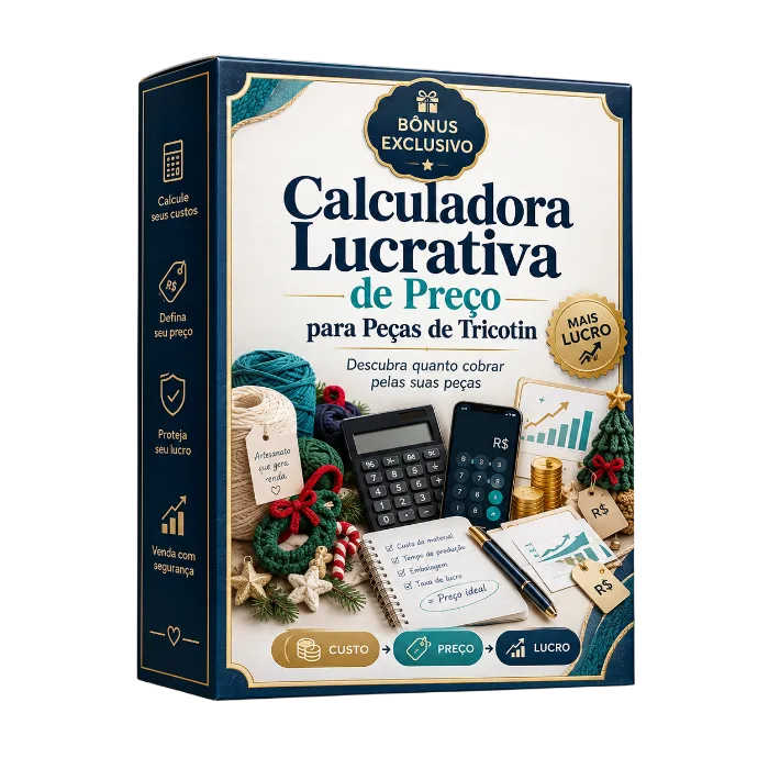 Calculadora Lucrativa de Preço para Peças de Tricotin