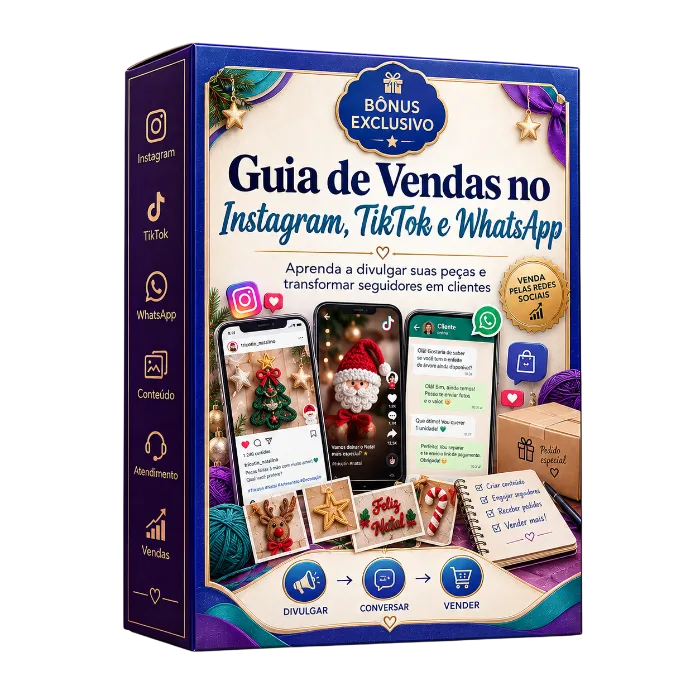 Guia de Vendas no Instagram, TikTok e WhatsApp
